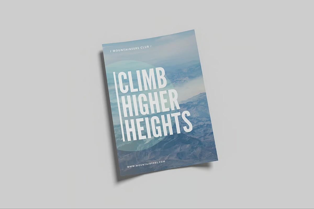 A4 Flyer Mockup, an Advertising Mockup by Hubzway (Photo 10 of 11)