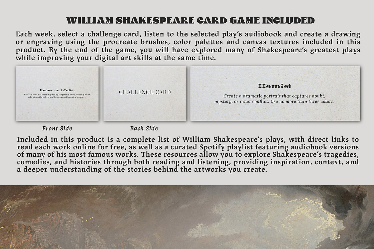 William Shakespeare Procreate Kit, a Brush Add-On by Digi Life (Photo 8 of 10)