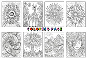 Abstract Background Coloring Pages, an Arts & Entertainment Photo by Wow Magic (Thumbnail 3 of 3)