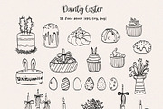 DAINTY EASTER - whimsy hand drawn, a Seasonal Illustration by Madiwaso (Thumbnail 9 of 14)