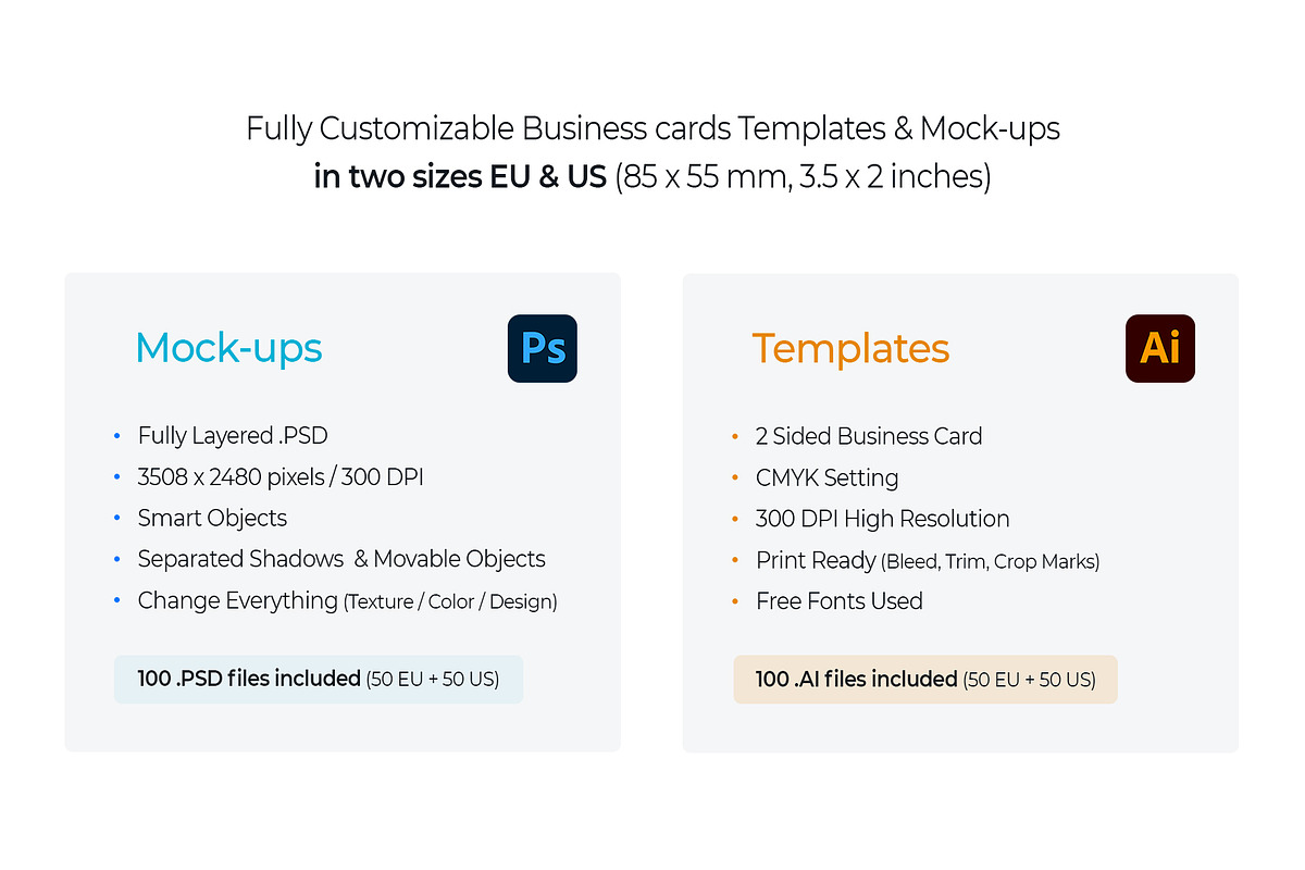 Business Card Mockup Template Bundle, a Product Mockup by PrintPixel (Photo 2 of 27)