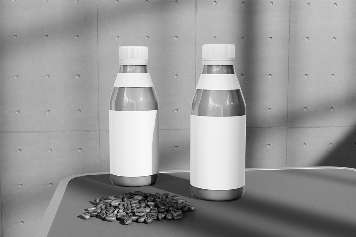 Coffee Bottle Mockup, a Cups & Container Mockup by Rahardi Creative (Photo 4 of 4)