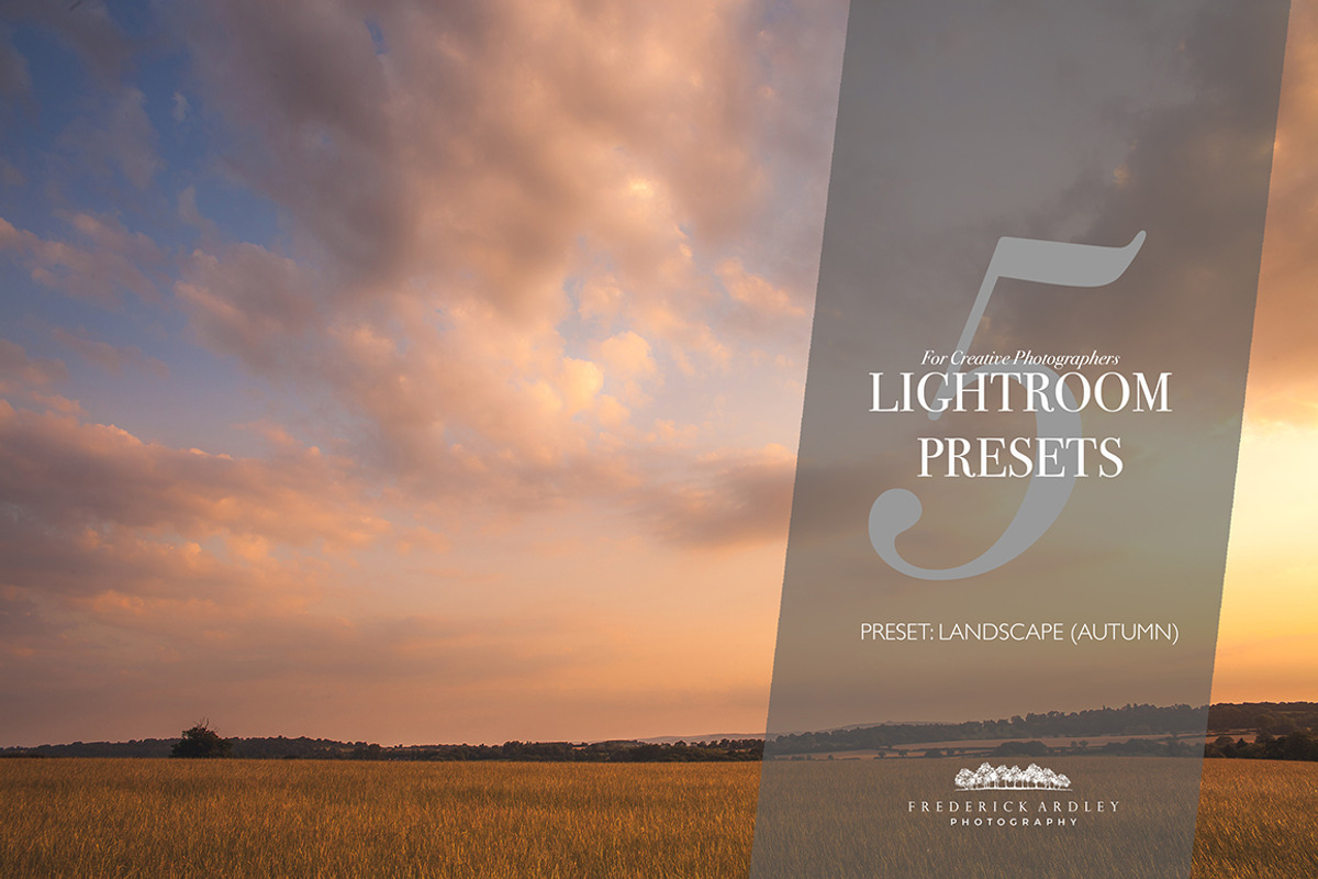 5 Lightroom Presets: Autumn, an Action Add-On by Frederick & Lightroom (Photo 1 of 6)