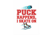 Hockey T-Shirt Design Graphic, an Object Graphic by balal (Thumbnail 3 of 3)