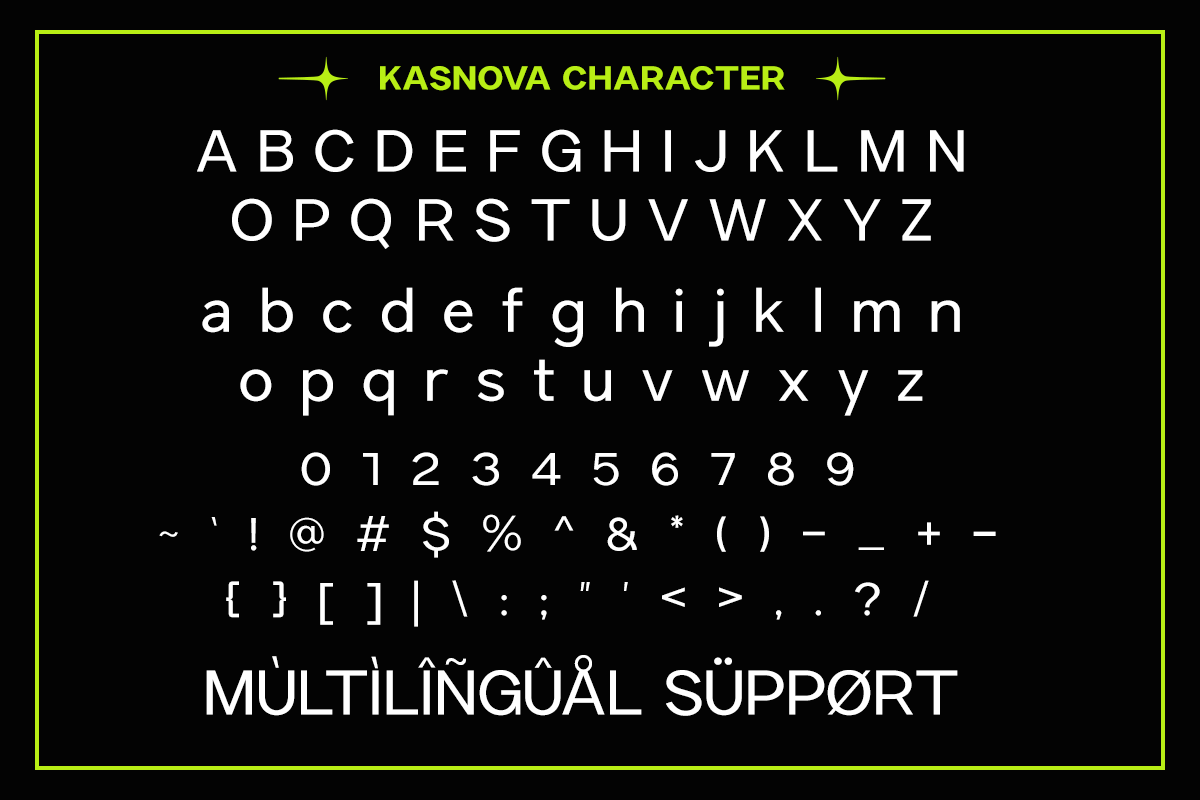 Kasnova - Sans Serif Family, a Sans Serif Font by RagamKata (Photo 9 of 10)