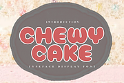 Chewy Cake, a Script Font by InermediaSTUDIO (Thumbnail 1 of 7)