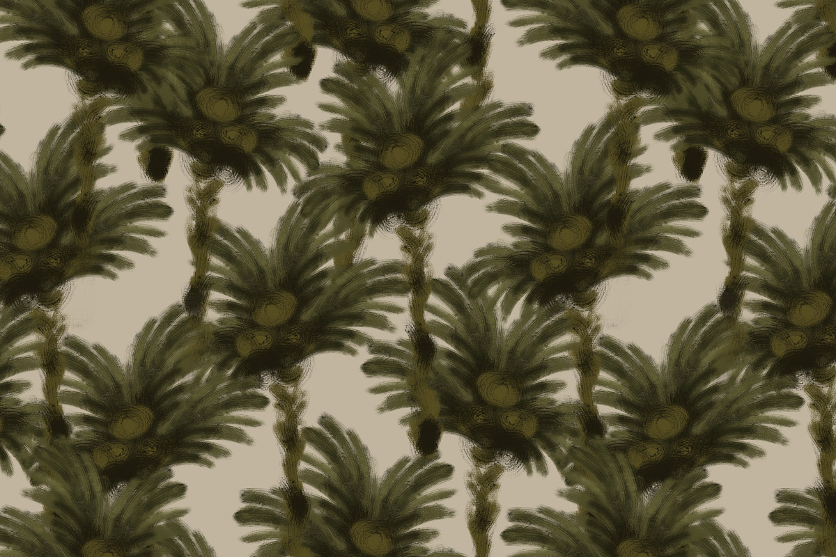 Vintage tropical jungle pattern, a Pattern Graphic by Nocito Design (Photo 6 of 7)