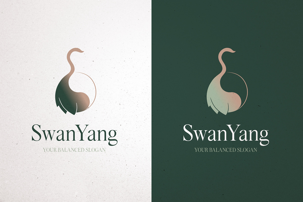 Yin Yang Logo Template | Canva & AI preview 3