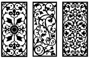 Elegant Lasercut Panel Vector Bundle, an Illustration by yasushie (Thumbnail 14 of 21)