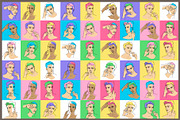 Male Face Line Art Portraits, a Person Illustration by statica (Thumbnail 10 of 11)
