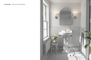 Vintage Retro Bathroom Mockup, a Household Mockup by creatsy5 (Thumbnail 2 of 5)