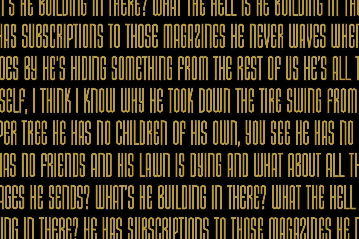 Hard Grind Industrial Font Set, a Sans Serif Font by Price Foundry (Photo 13 of 15)