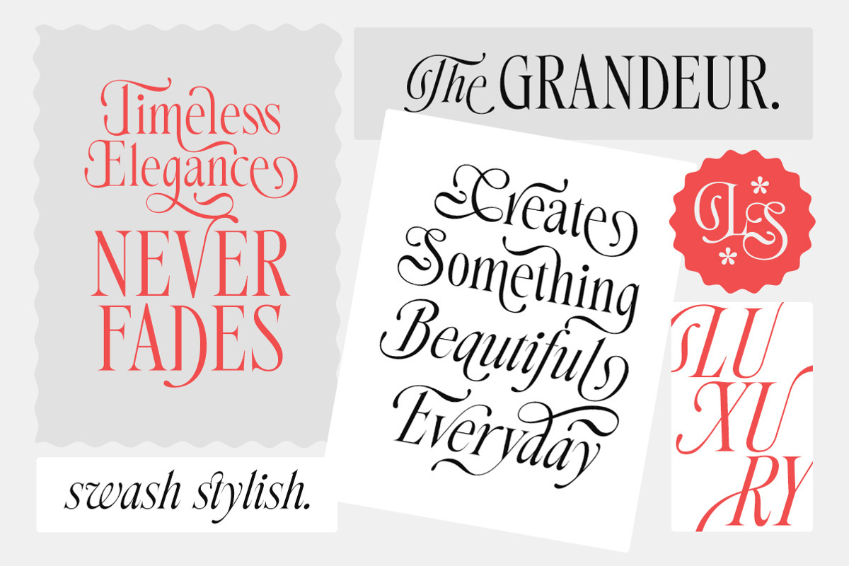 Morvella Stylish Serif, a Serif Font by Letterhend Studio (Photo 5 of 12)