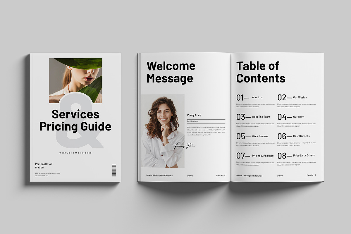 Services & Pricing Guide Template, a Magazine Template by GoldenGrid Studio (Photo 3 of 15)