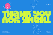 First Bunny - Chunky Bold Display, a Font by Namara Creative Studio (Thumbnail 12 of 12)