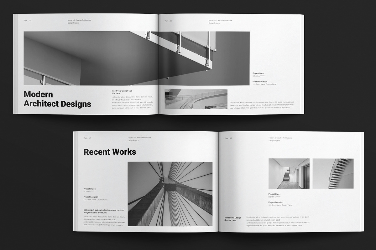 Digital Architect Brochure Landscape, a Brochure Template by E-Type (Photo 5 of 7)