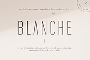 Blanche | Modern Sans Serif + Logos, a Sans Serif Font by Pink Coffie (Thumbnail 7 of 11)