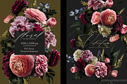 Velveteen Floral Clip Art Collection, an Object Graphic by Eclectic Anthology (Thumbnail 6 of 19)