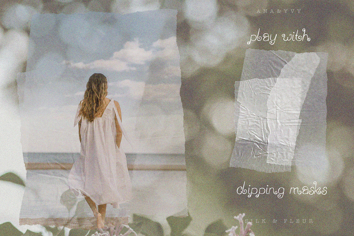 SILK & FLEUR Paper Overlay Gemstone, a Texture Graphic by ana & yvy (Photo 11 of 16)