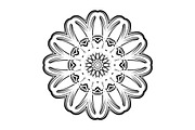 Black and White Mandala Patterns Set, a Decorative Illustration by NJ Himel (Thumbnail 71 of 101)