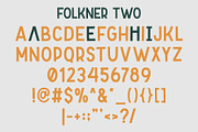 Folkner - Vintage Typeface, a Sans Serif Font by Garisman Std (Thumbnail 7 of 10)
