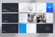 Brand Guidelines, a Presentation Template by UpSolution (Thumbnail 3 of 6)