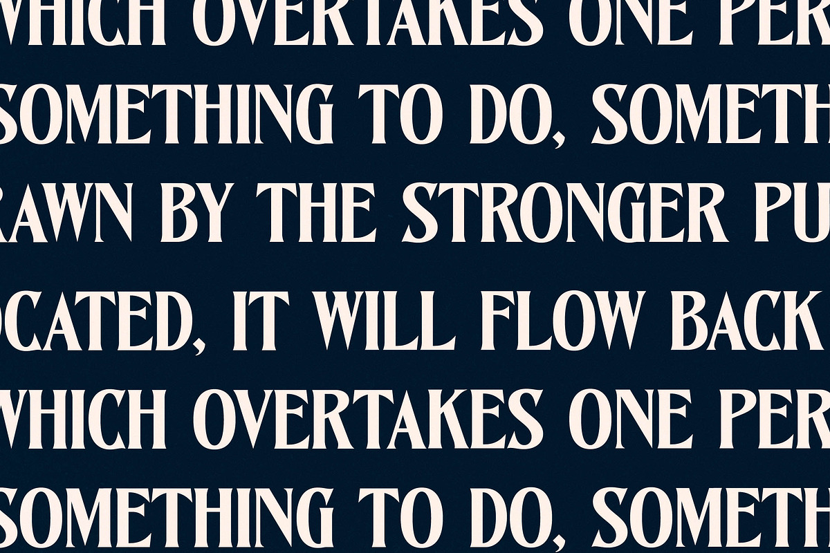 Norique Modern Display Typeface, a Serif Font by Letterena Studios (Photo 10 of 15)