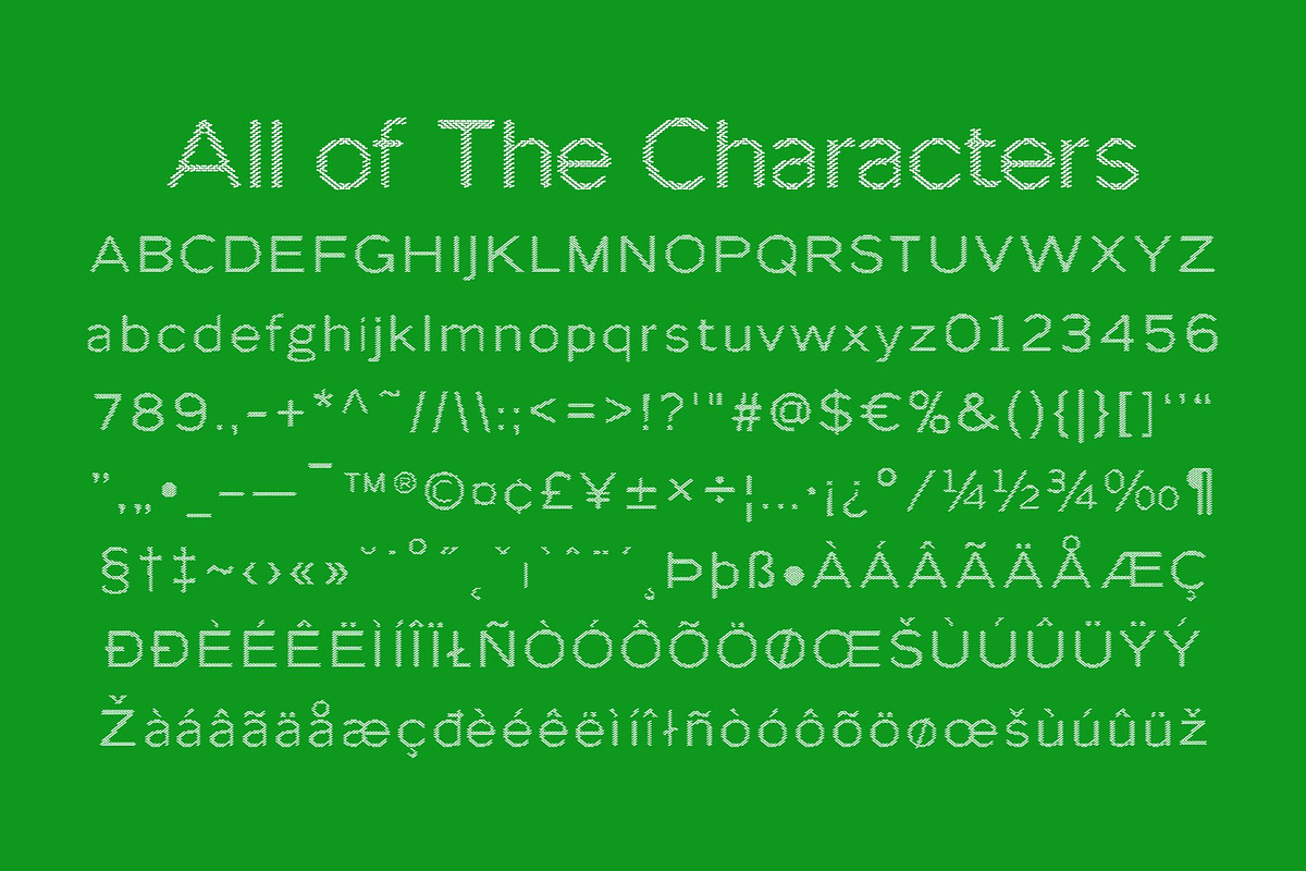 Lumend Bricks, a Sans Serif Font by Craft Supply Co. (Photo 8 of 8)