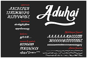 Aduhai, a Font by R4DS (Thumbnail 2 of 8)