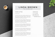 Minimalist Resume Design Bundle, a Resume Template by ResumeInventor (Thumbnail 4 of 6)