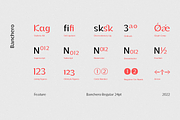 Banchero - Modern Sans Family, a Sans Serif Font by Jehoo Creative (Thumbnail 9 of 12)