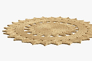 SAFAVIEH Iwan Casual Jute Rug S size, a Furniture 3D Model by 3dmitruk (Thumbnail 2 of 12)