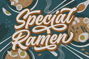 Hundred Miracles - Urban Restro Font, a Script Font by Subectype Studio (Thumbnail 2 of 11)