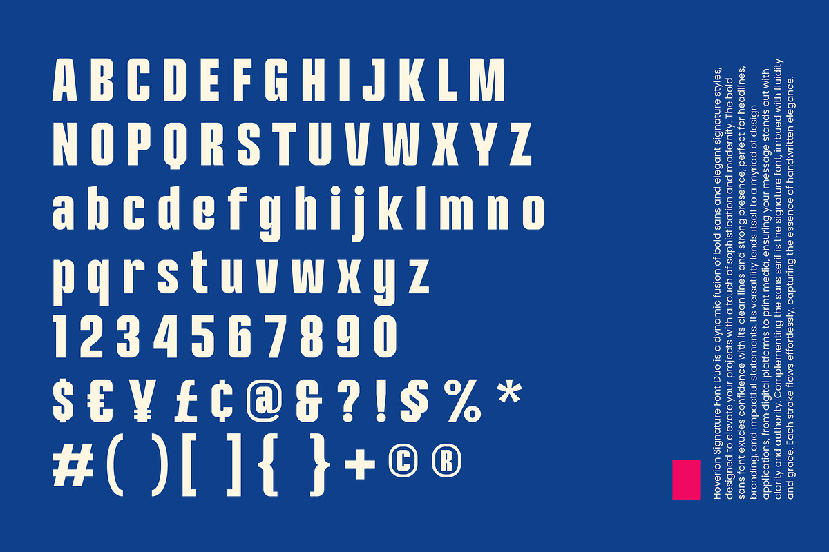 Hoverion - Sans & Signature Font Duo, a Sans Serif Font by Variatype (Photo 8 of 12)