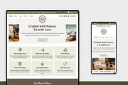 Handmade Webshop Wix Studio Website, a Wix Template by Kitteeh (Thumbnail 2 of 10)