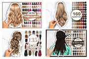 Large bundle with hair 1000+, a Person Illustration by Elenbushe (Thumbnail 3 of 14)
