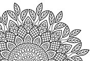 Mandala. Coloring book pages, an Object Graphic by jelisua88 (Thumbnail 4 of 4)