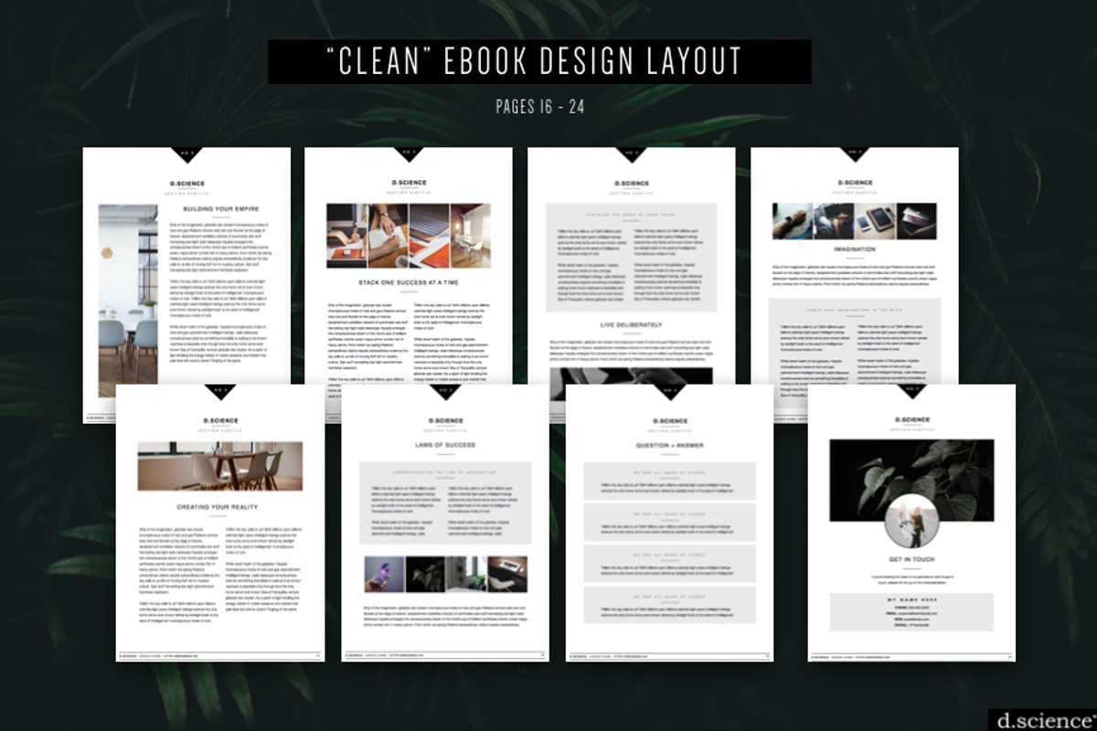 3X Ebook Template Bundle  | 67% Off, a Magazine Template by Template Monkey @dscience (Photo 15 of 35)