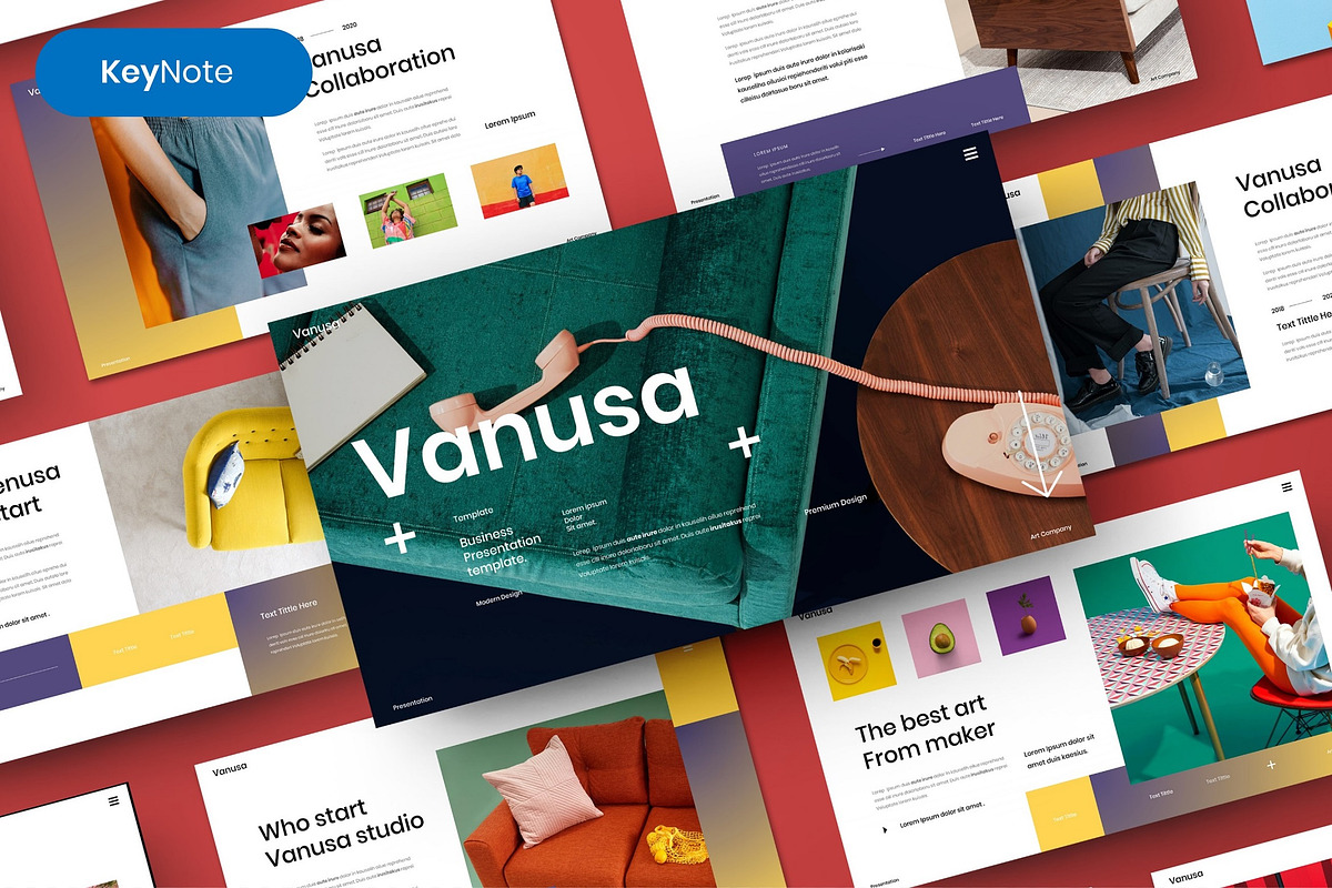 Vanusa – Business Keynote, a Presentation Template by Dens Creative Studio (Photo 1 of 6)