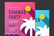 Summer Party Flyer Template, a Flyer Template by Vasya Kobelev (Thumbnail 3 of 5)