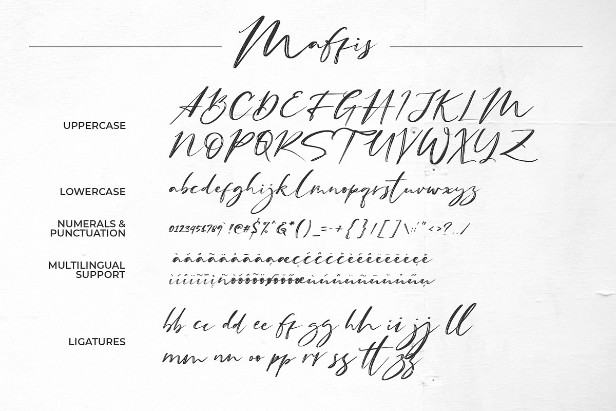 Maffis Font, a Script Font by Awanstudio (Photo 8 of 8)