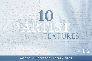 10 Adobe Vector Artist Textures Vol2, a Texture Graphic by Her Indigo Moon