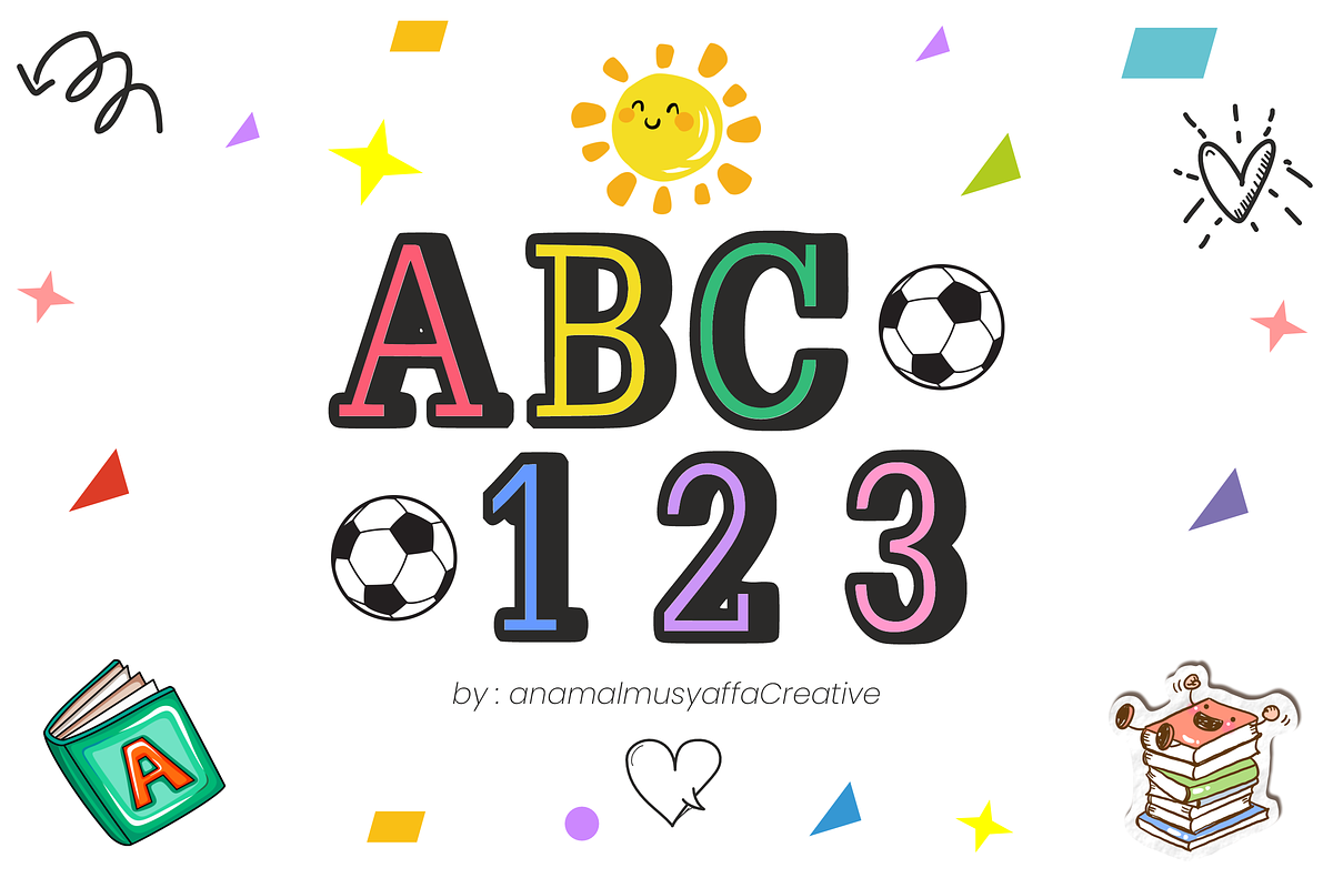 School Day - Serif Font Display, a Serif Font by KiddoGlyphs Studio (Photo 3 of 3)