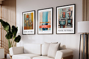 Art Poster Inspired by Mark Rothko, a Decorative Illustration by Vibrand Studio (Thumbnail 3 of 12)