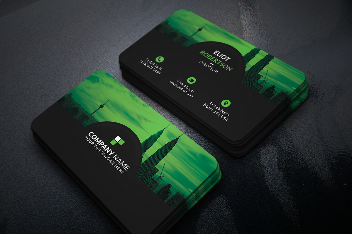 Business Card, a Business Card Template by Helal Shop (Photo 2 of 4)