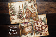 Christmas Bakery Junk Journal Pages, a Stationery Template by V Design Creator (Thumbnail 3 of 8)