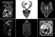 100 T-Shirt Designs Super Collection, an Animal Illustration by Design by sebrodbrick (Thumbnail 30 of 35)