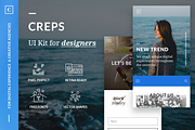 Creps Ui Kit, an UI Kit Template by ikima (Thumbnail 1 of 4)