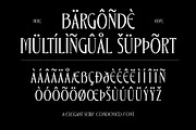 Bargonde | Elegant Serif Condensed, a Serif Font by Hole Hope Design (Thumbnail 9 of 20)