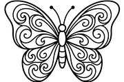Butterfly SVG Bundle, an Object Graphic by Gfx_Store (Thumbnail 31 of 32)